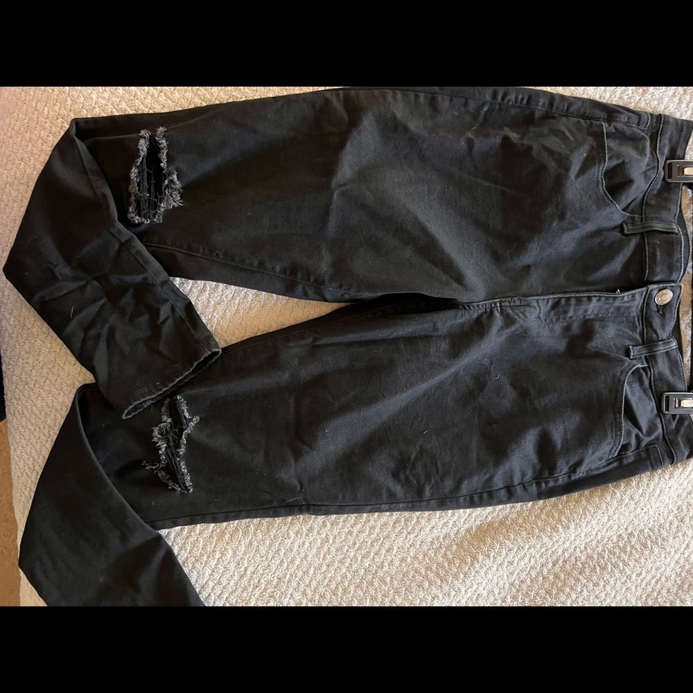 SO High-Rise Distressed Jeggings